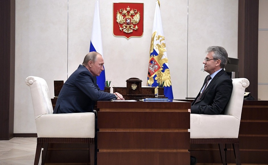 Избранный президент Российской академии наук встретился с Президентом Российской Федерации